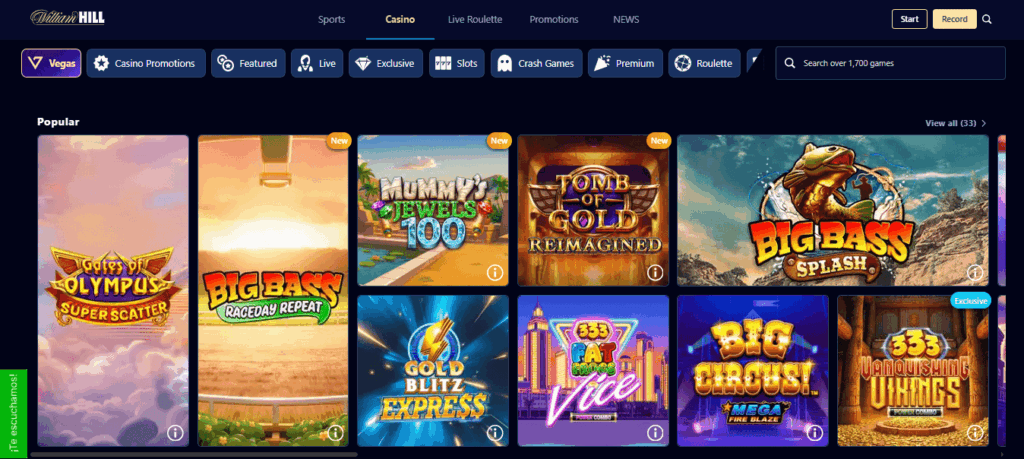 William Hill casino