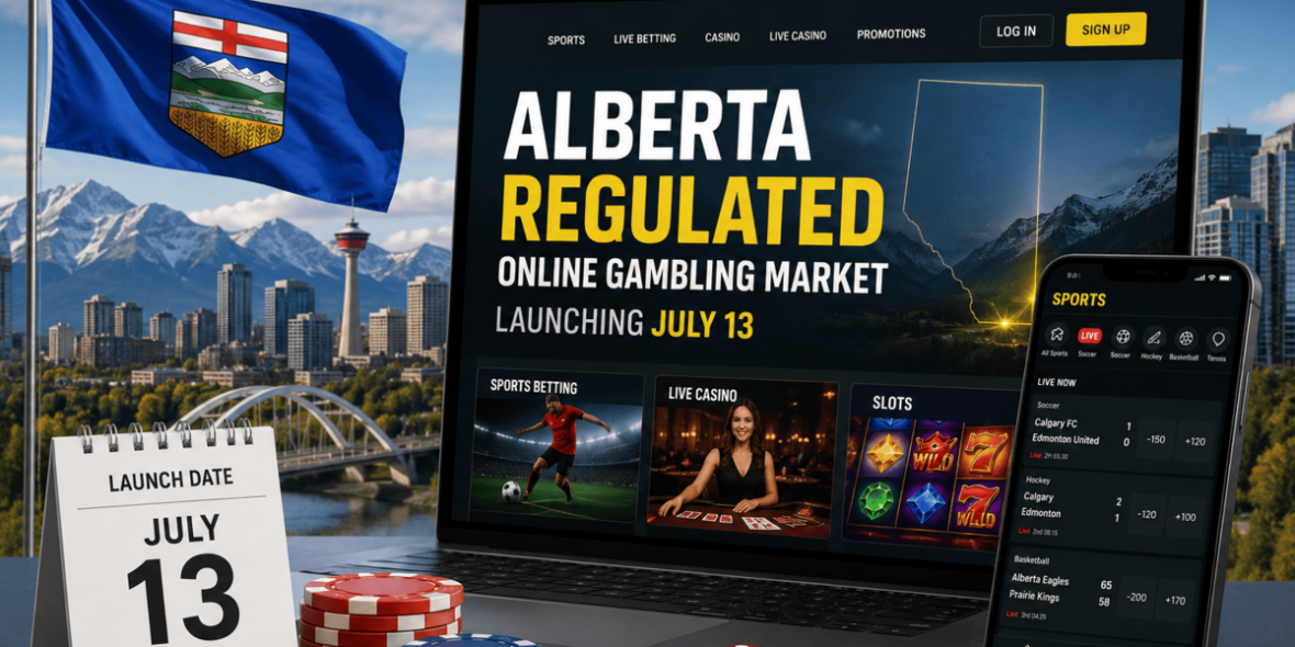 Alberta to Launch Regulated Online Gambling Market on July 13