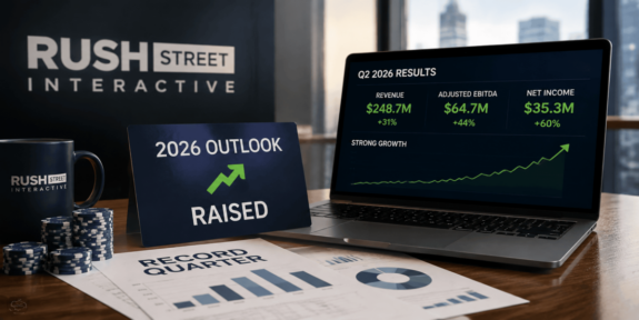 Rush Street Interactive Lifts 2026 Outlook After Record Quarter