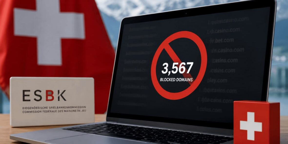 Switzerland Expands Gambling Blacklist to 3,567 Domains